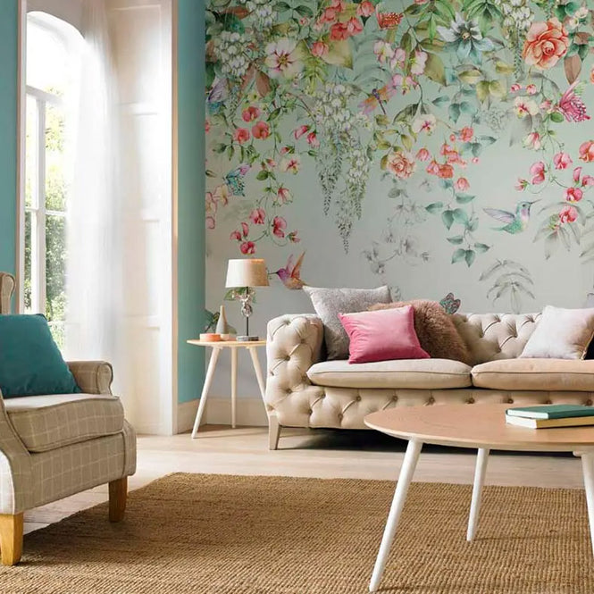 輸入壁紙 Graham & Brown / THE BESPOKE COLLECTION / ETHEREAL FLORA Dawn 122038