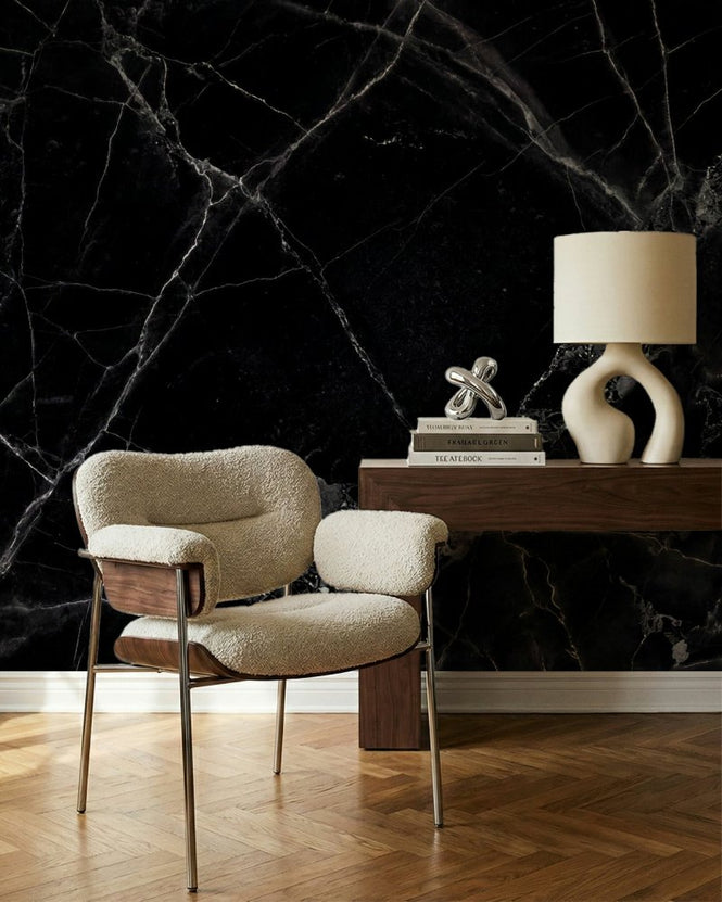 PHOTOWALL / Black Marbling (e318192)