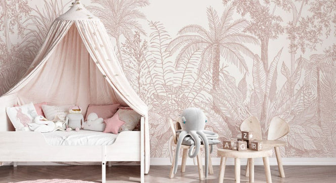 PHOTOWALL / Tropica - Blush (e325507)