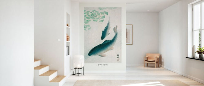 PHOTOWALL / Carp or Koi - Ohara Koson (e85692)