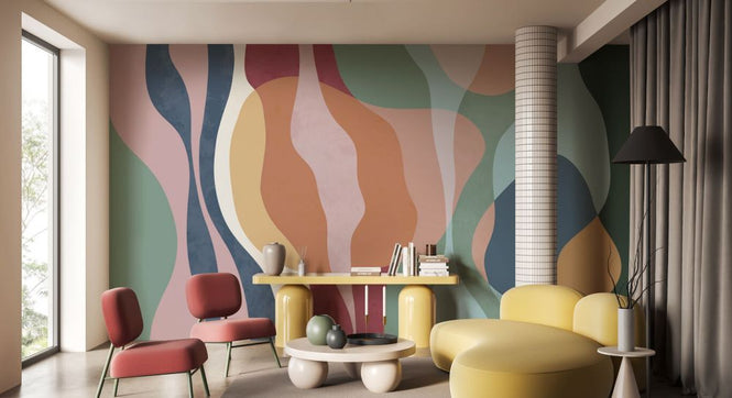 PHOTOWALL / Whimsical Shapes (e92865)