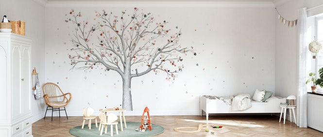 PHOTOWALL / Autumn - Cat - Full Tree (e92908)