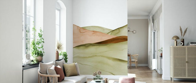 PHOTOWALL / Boho Watercolour Landscape (e93057)