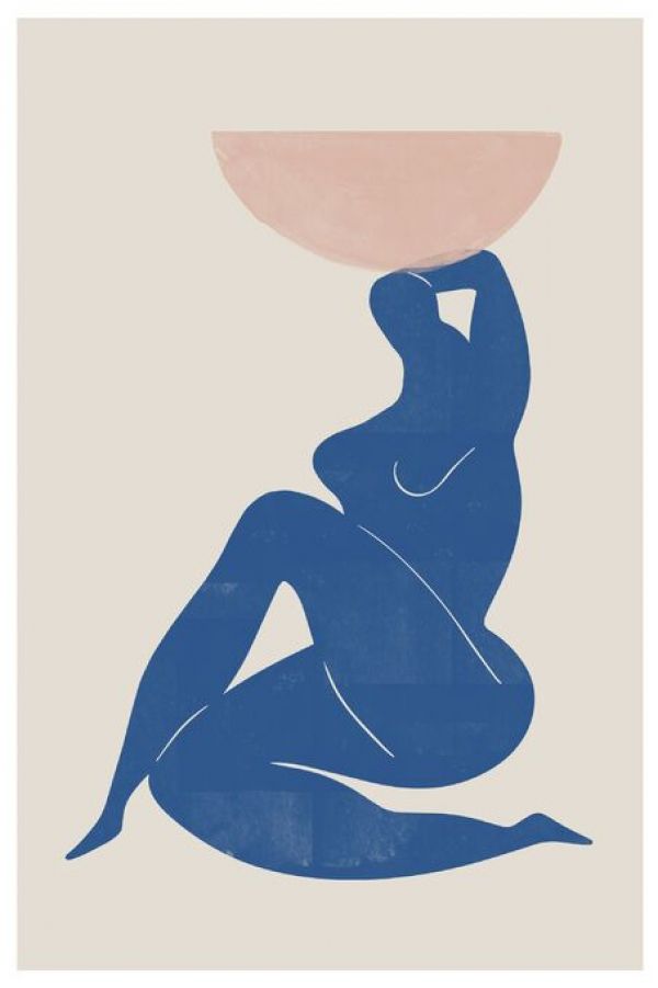 PHOTOWALL / Vase and Woman (e93303)