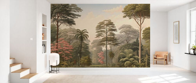 PHOTOWALL / Woodcut Forest II (e93573)