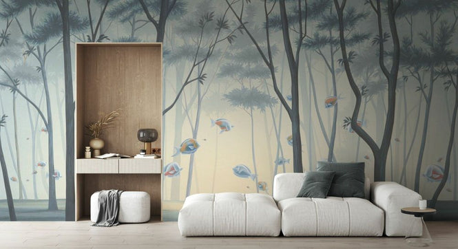 PHOTOWALL / Forest Fish - Nature (e93647)