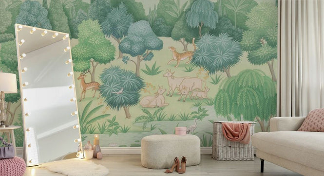PHOTOWALL / Ethereal Symphony - Green (e93788)