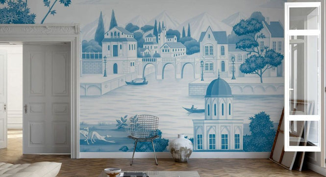 PHOTOWALL / By the River - Blue (e94136)