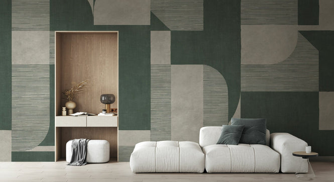 PHOTOWALL / Rio de Janeiro - Dark Green (e94296)