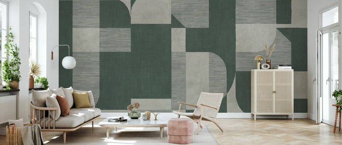 PHOTOWALL / Rio de Janeiro - Dark Green (e94296)