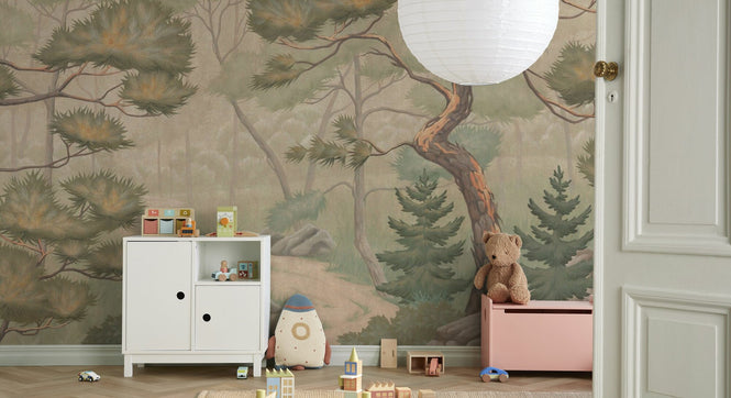 PHOTOWALL / Trees - Green (e94316)