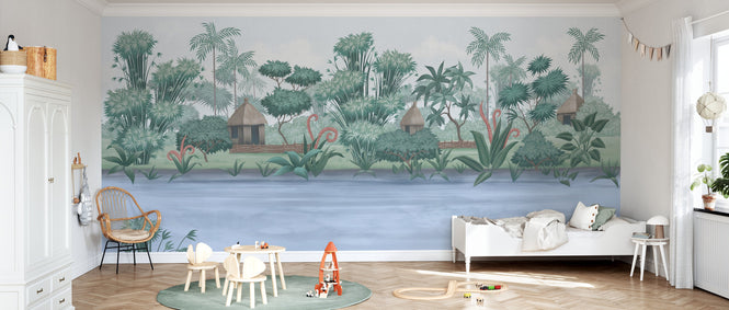 PHOTOWALL / Quiet Lake - White Sky (e94327)