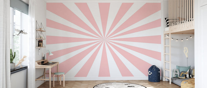 PHOTOWALL / Circus - Rectangle - Bright Pink (e94347)