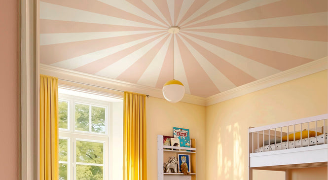 PHOTOWALL / Circus - Rectangle - Light Pink (e94352)