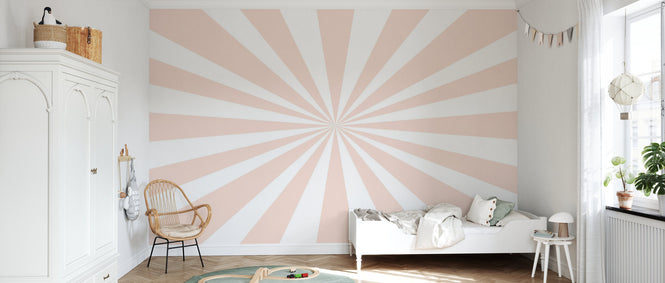 PHOTOWALL / Circus - Rectangle - Light Pink (e94352)
