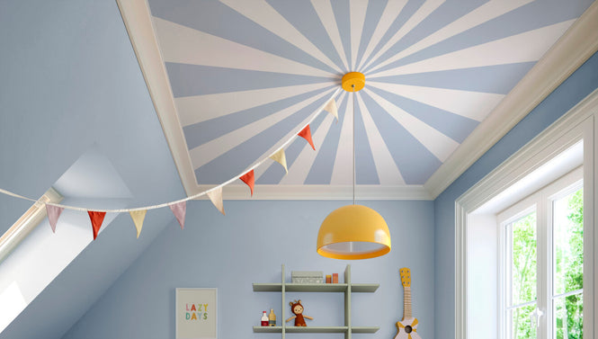 PHOTOWALL / Circus - Rectangle - Light Blue (e94362)