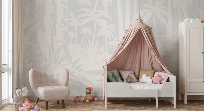 PHOTOWALL / Jungle View - Blue (e94623)