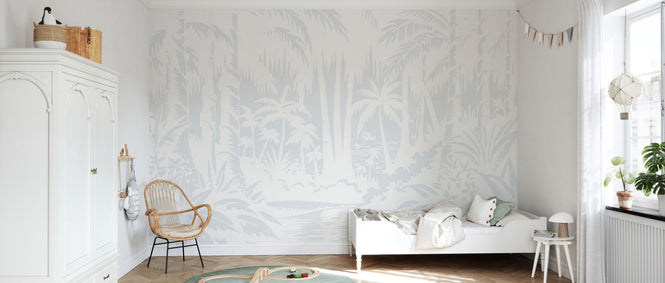 PHOTOWALL / Jungle View - Blue (e94623)
