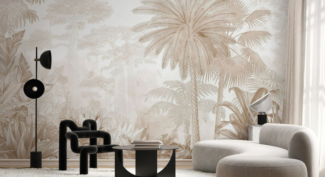 PHOTOWALL / Tropical Eden - Beige (e94659)