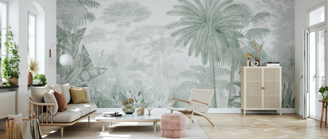 PHOTOWALL / Tropical Eden - Green (e94660)