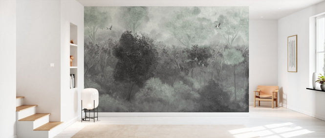 PHOTOWALL / Romantic Landscape - Green (e94752)