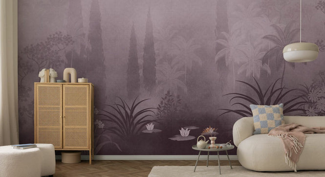 PHOTOWALL / Moonlit Serenity II - Purple (e94756)