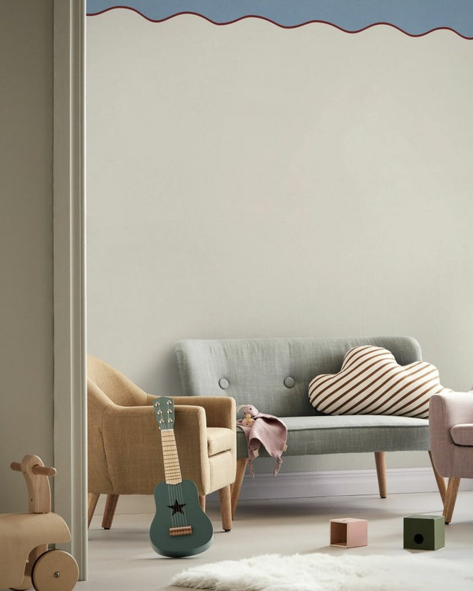 PHOTOWALL / Simple Wave Wall - Blue (e96420)