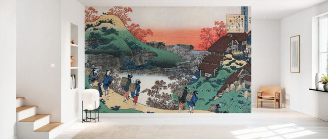PHOTOWALL / Poem by Sarumaru Dayu - Katsushika Hokusai (e96587)