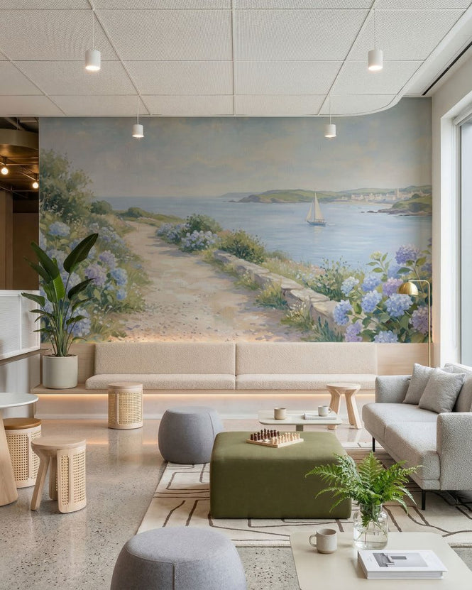PHOTOWALL / Floral Coastal Path (e97215)