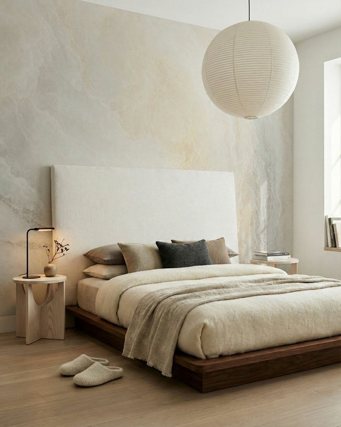 PHOTOWALL / Fibonacci Interior - Cloud Marble (e97530)