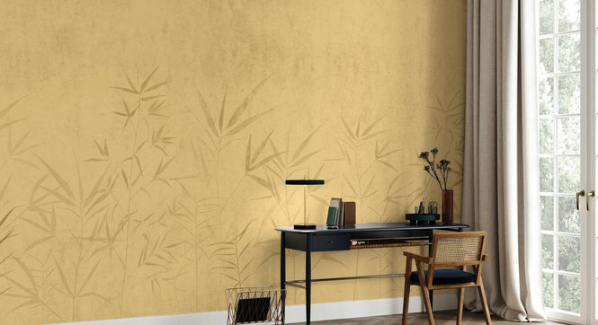 PHOTOWALL / Bamboo Wall - Yellow (e97701)