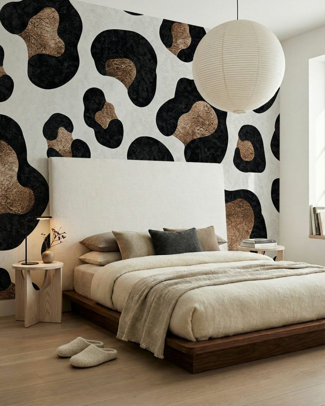 PHOTOWALL / Textured Leopard Print (e97772)