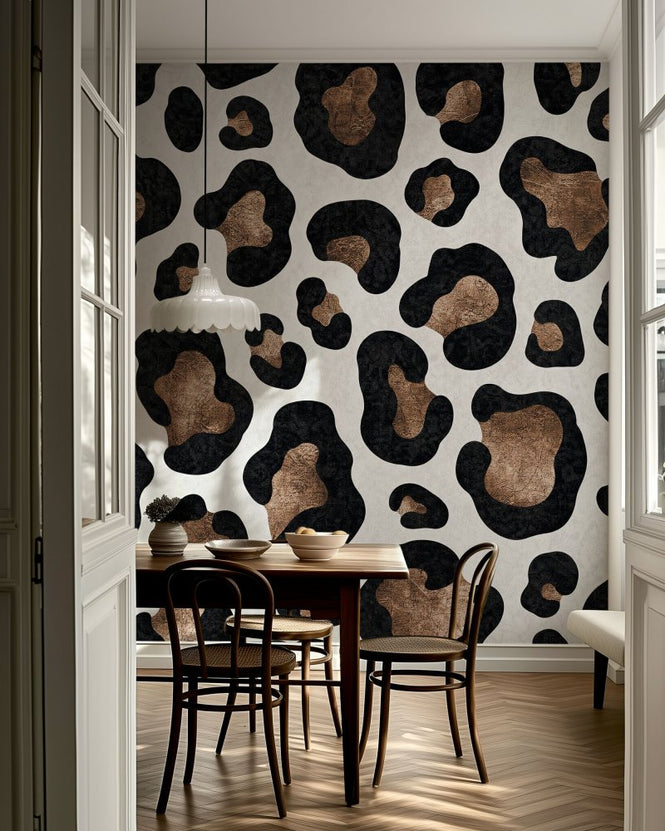 PHOTOWALL / Textured Leopard Print (e97772)