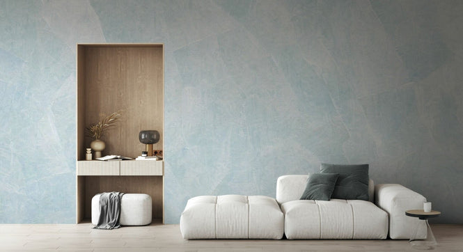 PHOTOWALL / Blue Plaster Drift (e97777)