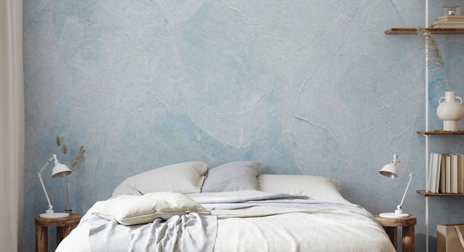 PHOTOWALL / Blue Plaster Drift II (e97779)