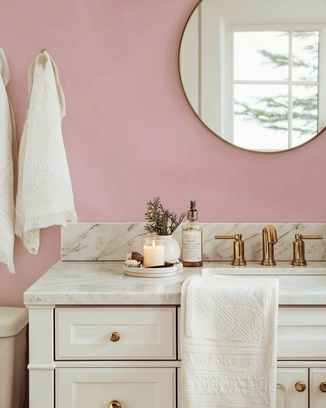 PHOTOWALL / Summer Haze - Soft Pink (e97967)