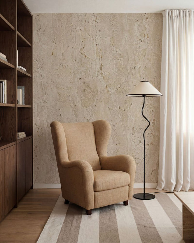 PHOTOWALL / Subtle Travertine Stone (e98157)