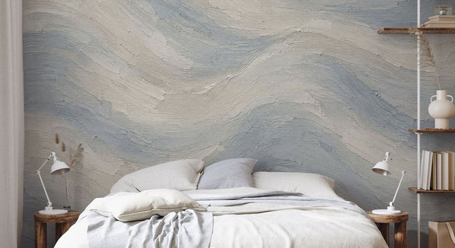 PHOTOWALL / Abstract Wave Plaster (e98174)