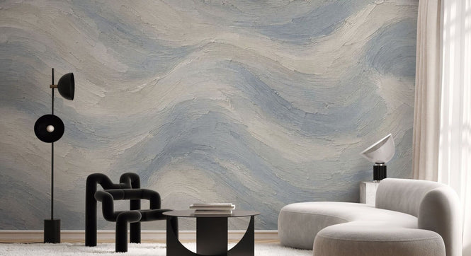 PHOTOWALL / Abstract Wave Plaster (e98174)