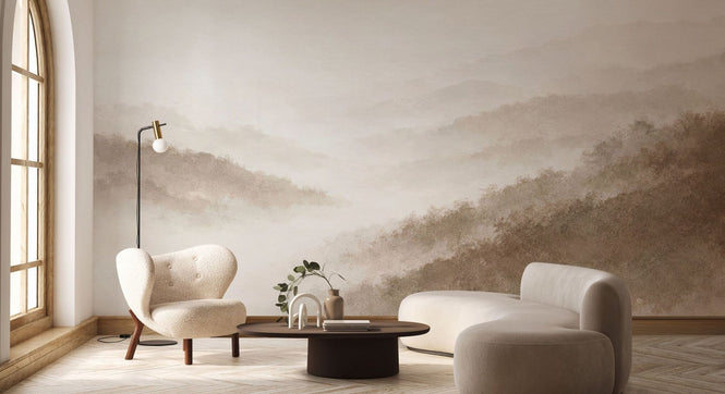 PHOTOWALL / Ink Wash - Morning Haze (e98183)