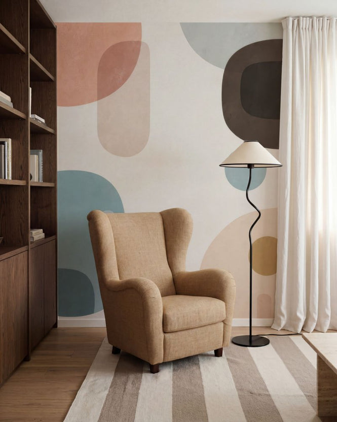 PHOTOWALL / Boho Abstract Shapes (e98191)