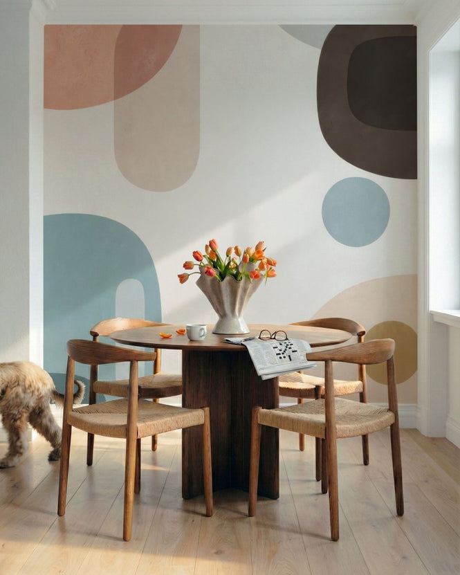 PHOTOWALL / Boho Abstract Shapes (e98191)