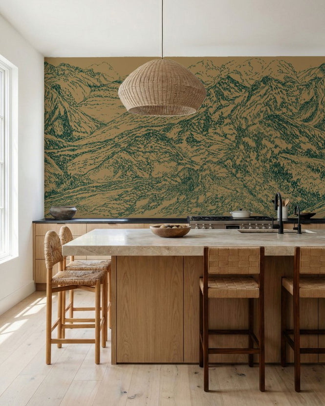 PHOTOWALL / Horizons - Woodland Ochre (e98210)