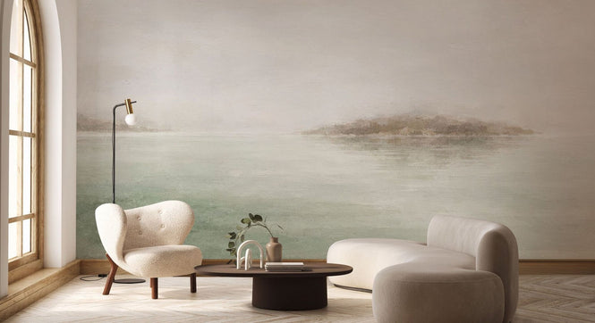 PHOTOWALL / Abstract Watercolour Horizon (e98214)