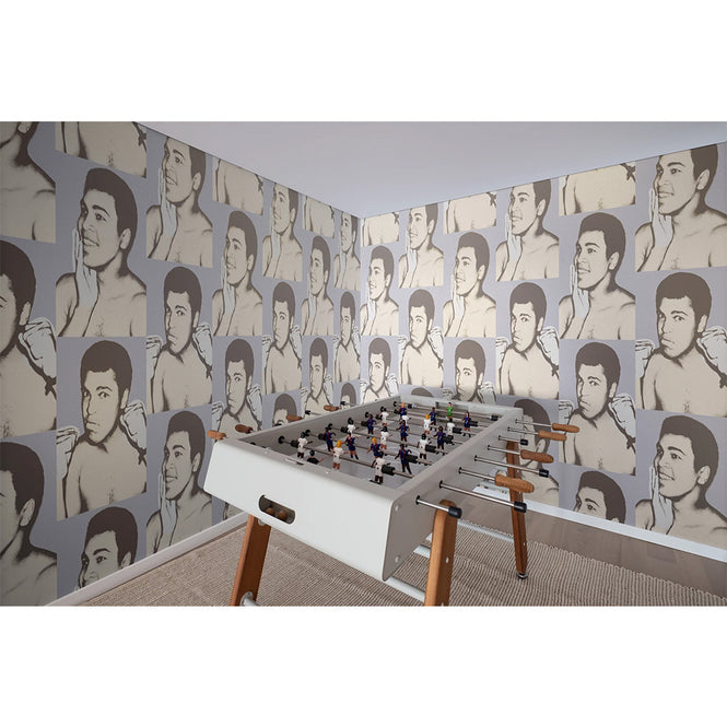 輸入壁紙 Andy Warhol / ALI / Air on Silver Mylar