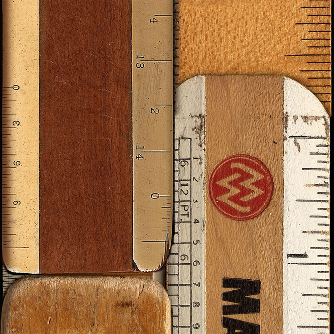 マステ感覚で貼る壁紙 【EASY WALL TAPE®︎】NLXL / Printed Rulers Large B ENX04