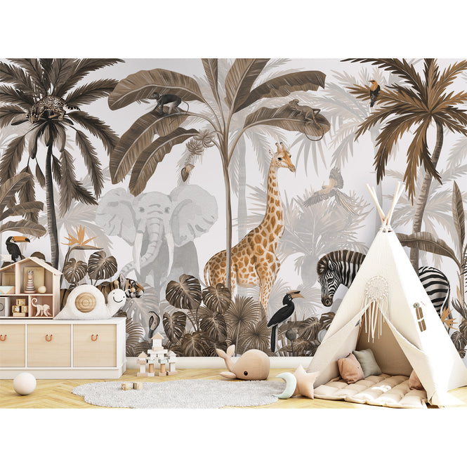 KIKKI BELLE / Jungle Jive Sepia W13324