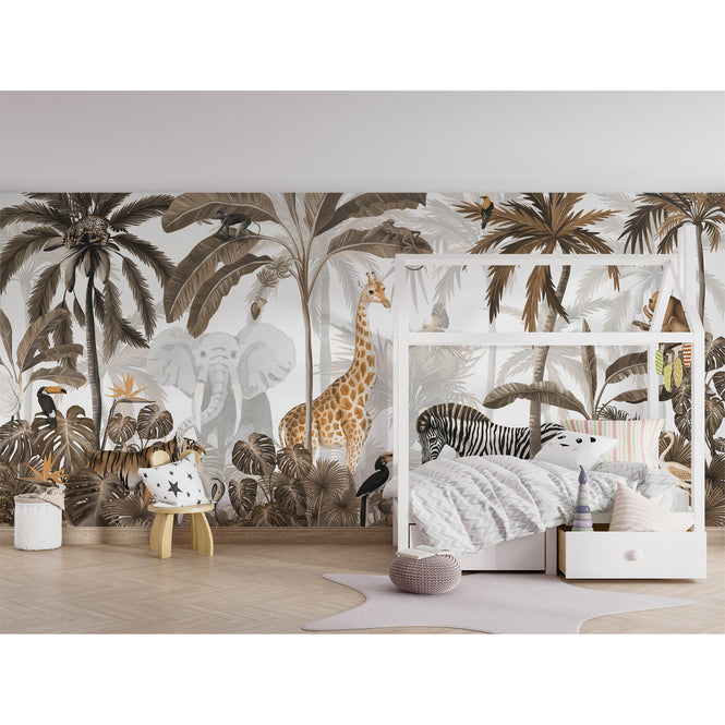 KIKKI BELLE / Jungle Jive Sepia W13324
