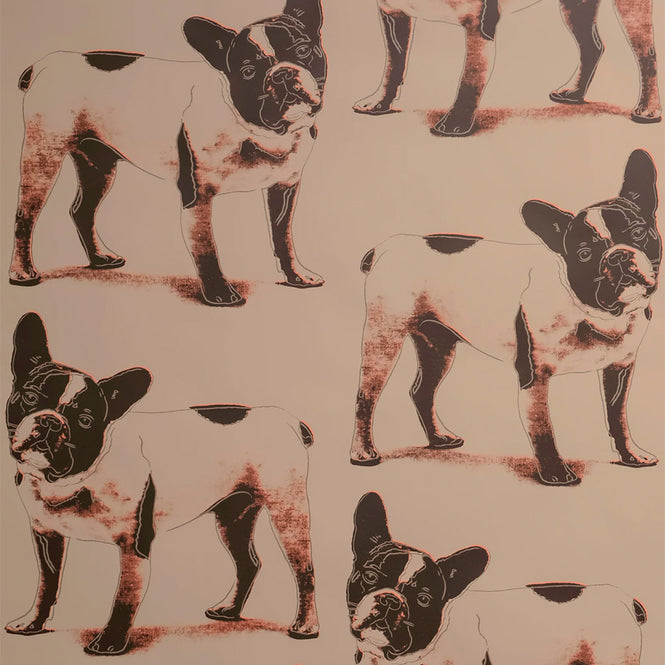 輸入壁紙 Andy Warhol / MOUJIK / Teddy on Oatmeal Clay Coated