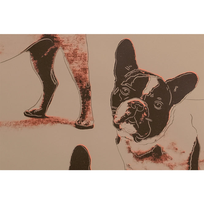 輸入壁紙 Andy Warhol / MOUJIK / Teddy on Oatmeal Clay Coated